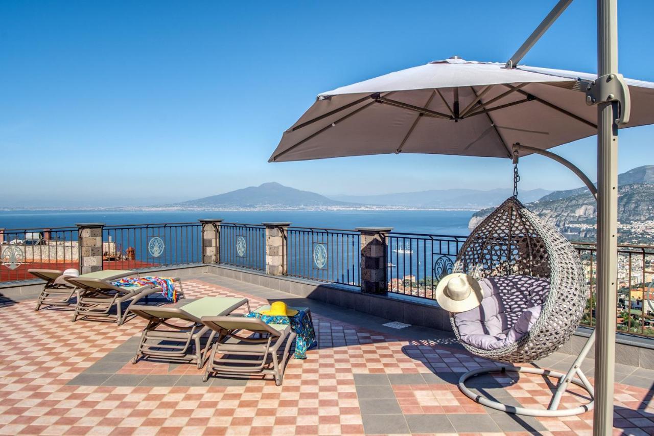 Villa Caruso Private Heated Pool & Sea View Σορέντο Εξωτερικό φωτογραφία